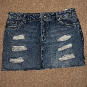 Jean skirt